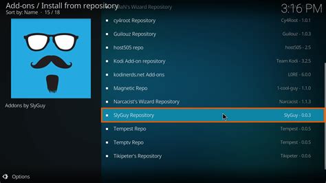 I have a question regarding some of the Addons in the SlyGuy repository https://k. . Slyguy repository 2022